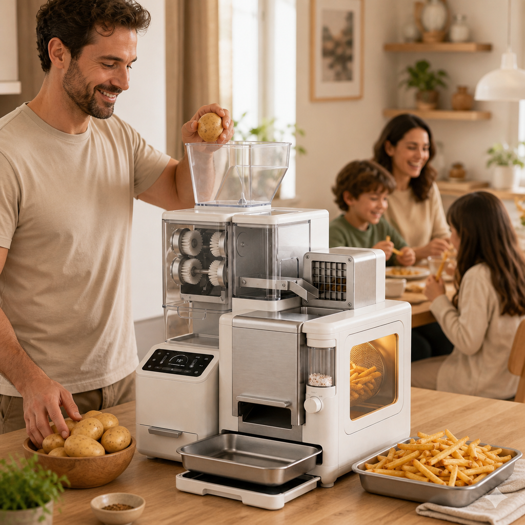 All-in-One Countertop Fries Maker